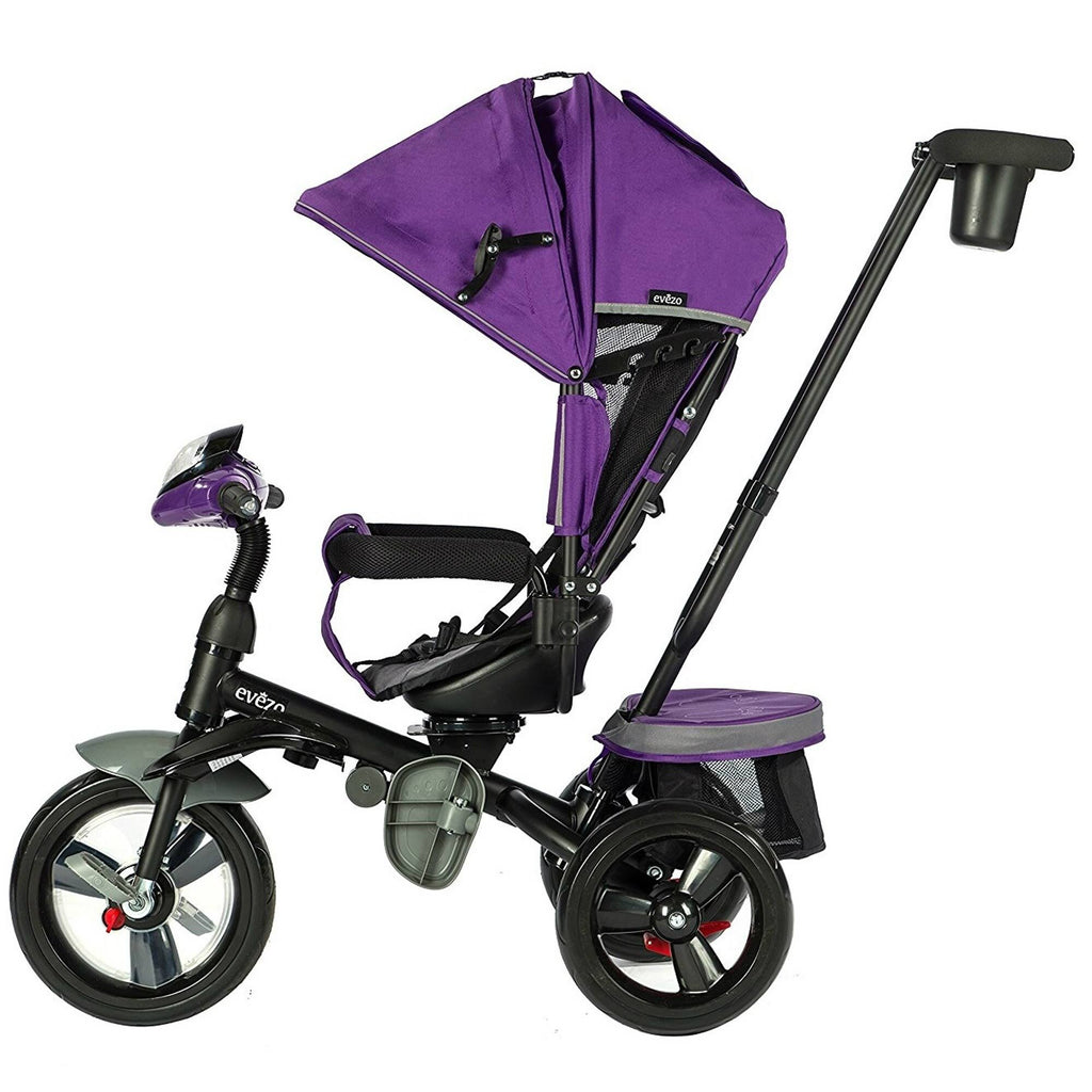 Blue 4-in-1 Stroller Trike with Canopy H567732