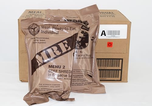 12 Pack MRE Meals Ready to Eat D14390