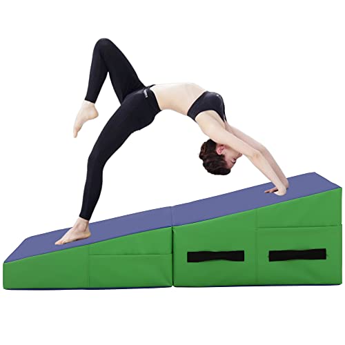 48"x24" Folding Incline Cheese Wedge Gymnastics Mat B7173