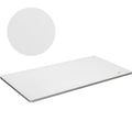 White 55" x 28" x 1" Solid Particle Board Desk Top E226
