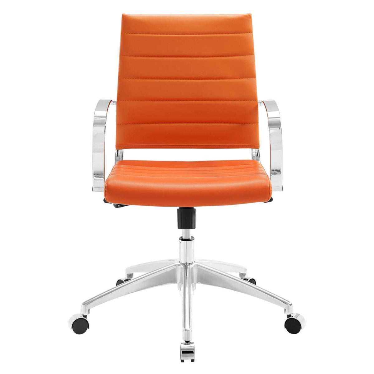 Orange Mid Back Office Chair I3318