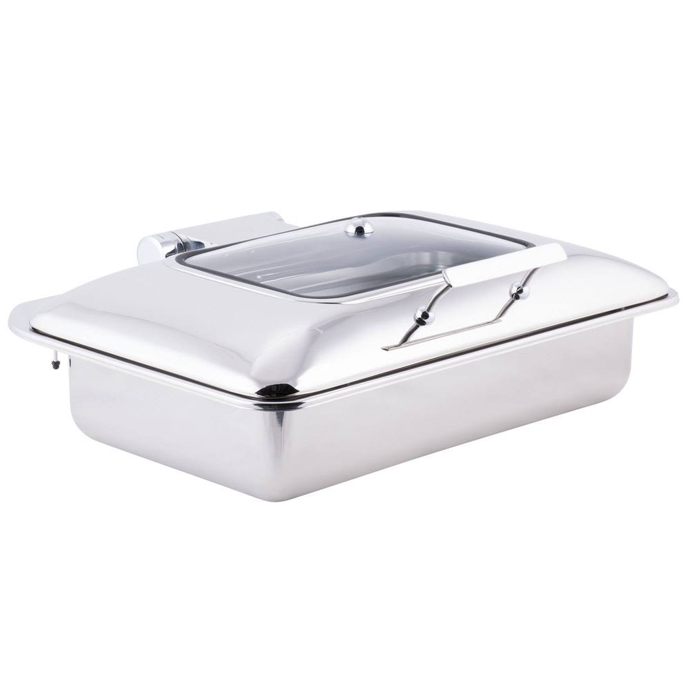 7 Qt. Stainless Steel Chafer with Glass Lid P220