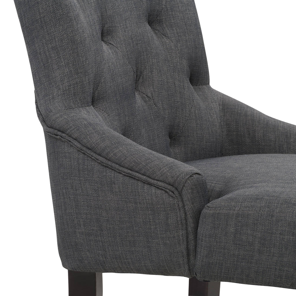 Beige Fabric Accent Chair (Set of 2) B202680