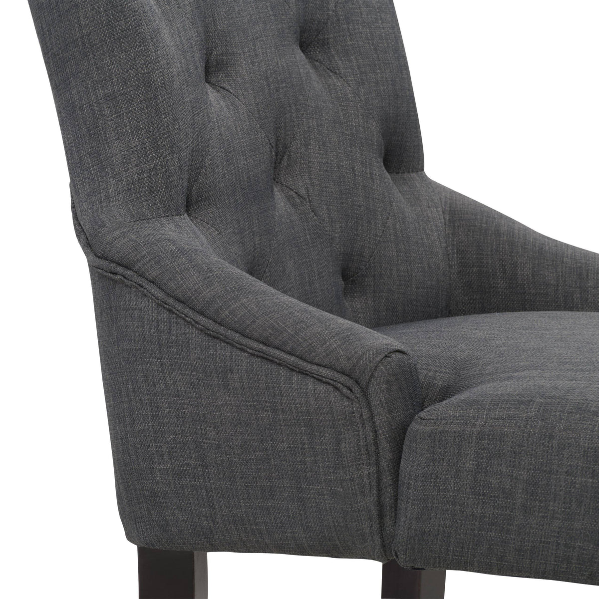 Beige Fabric Accent Chair (Set of 2) B202680