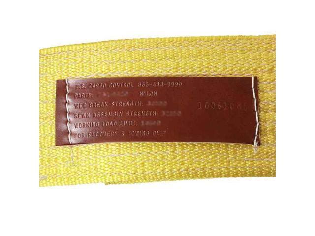 12x22 x 20& Nylon Recovery Strap with Cordura Eyes V65253