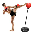 Boxing Punching Bag with Height Adjustable Stand and Boxing Gloves K361