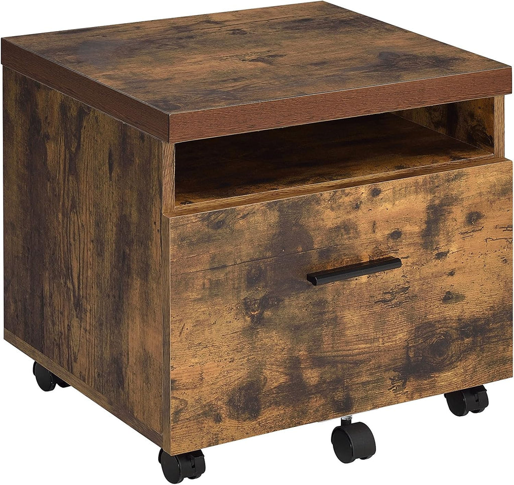 Weathered Oak File Cabinet X504818