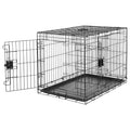 Foldable Metal Wire Dog Crate with Tray B31660