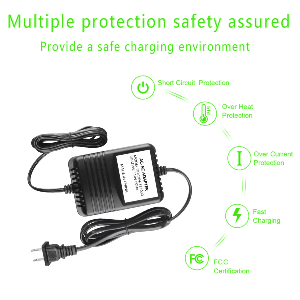 12V AC/AC Adapter Power Supply Charger Y9527
