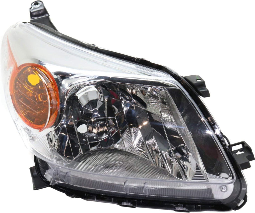Headlight Set of 2 Clear Lens Halogen Composite Y659342