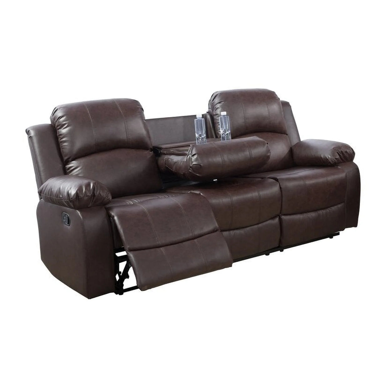 Burgandy Manual Rocker Recliner I5202