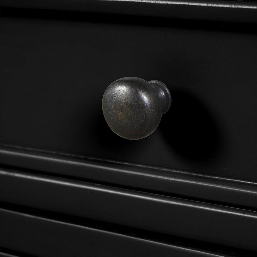 Navy Blue Console Table with 2 Drawers K596