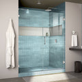 Chrome Frameless Hinged Shower Door U286