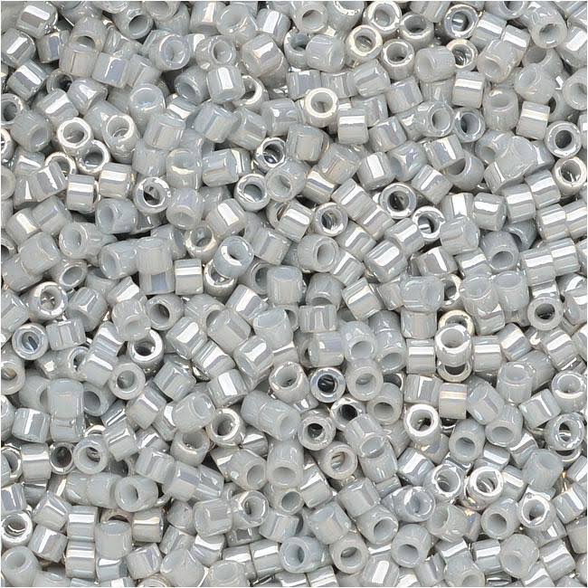 11/0 Ceylon Gray Seed Beads B3782