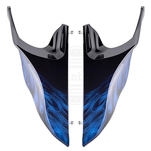 Vivid Black Saddlebags for Touring Motorcycle N2705