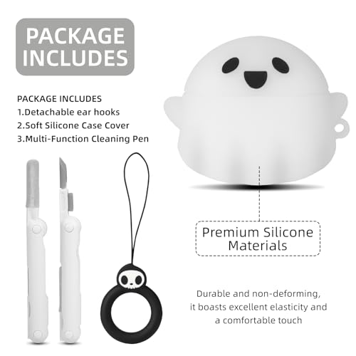 Glow in The Dark Soft Silicone Case Cover for AirPods 4 C878530