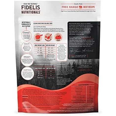 Freeze Dried Dog Food With Superfoods H7868