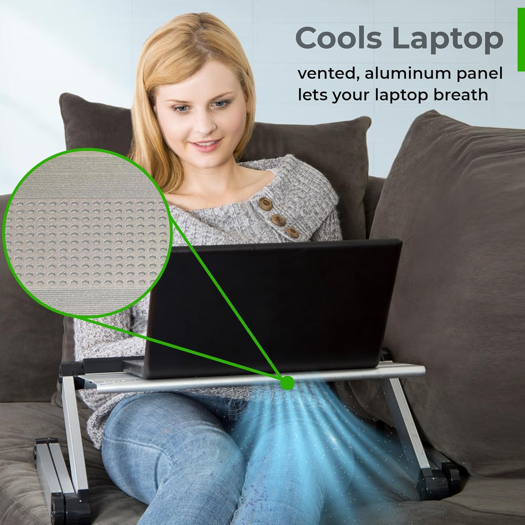 Adjustable Height Aluminum Laptop Cooling Stand V65320
