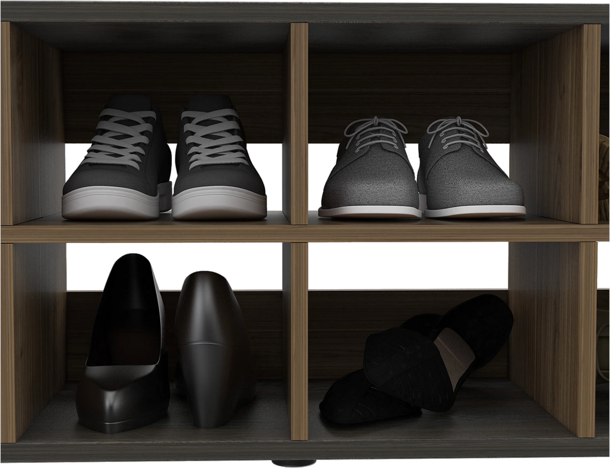 40-inch Wide Entryway Storage Unit, 8 Shoe Capacity H4650