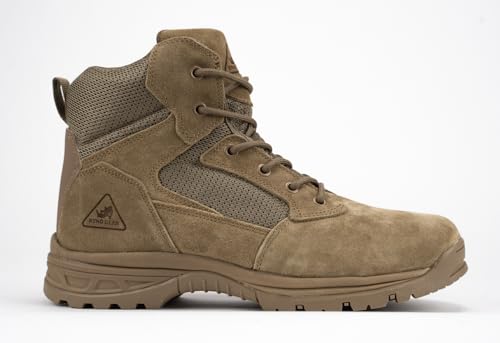 Tactical Combat Boots with Slip Resistant Sole Q89086