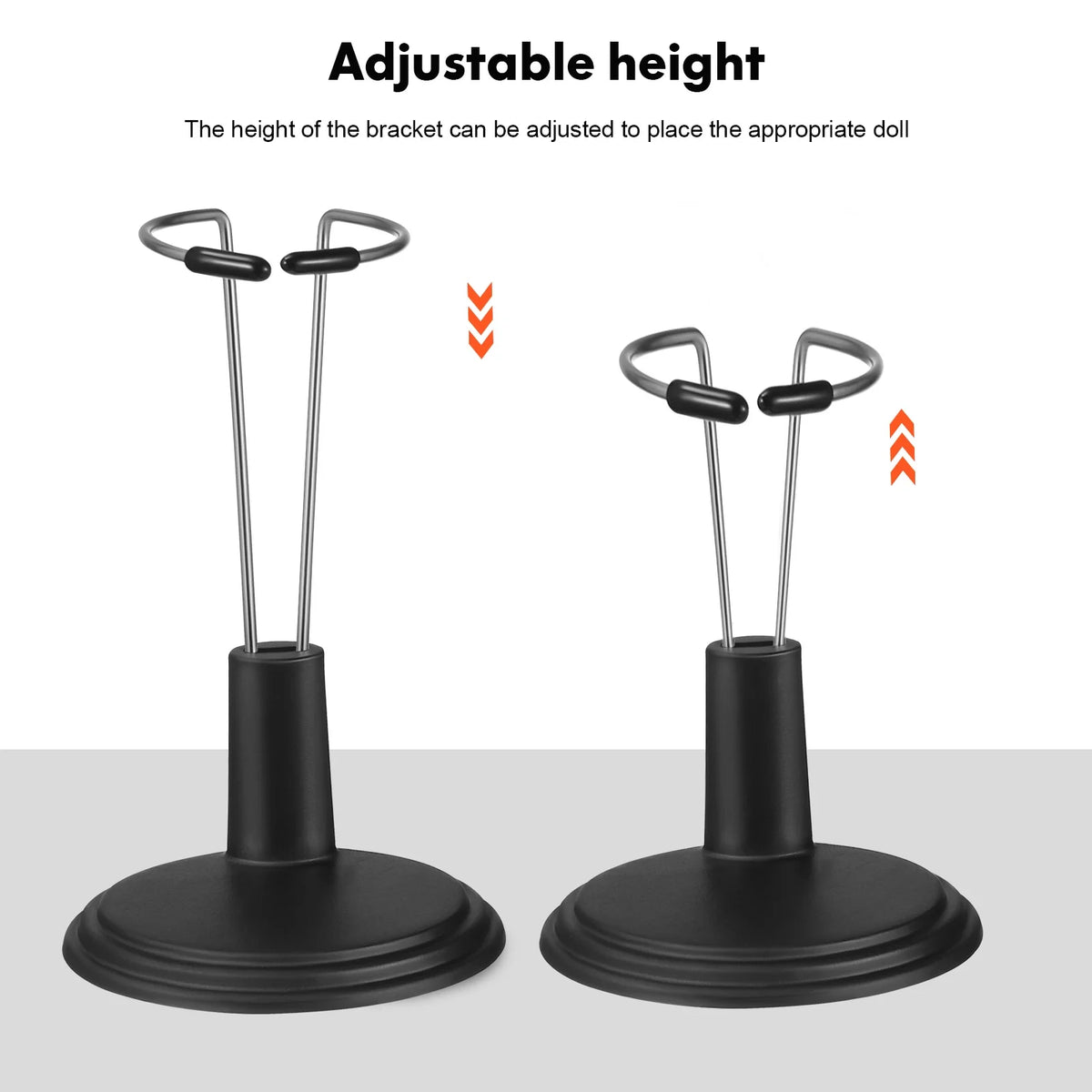 PVC Storage Rack for Dolls 4 Pcs T873