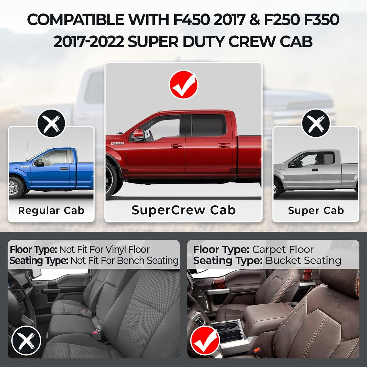 Carpet Floor Mats Liners C659