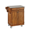 Kitchen Cart with Granite Top F27701