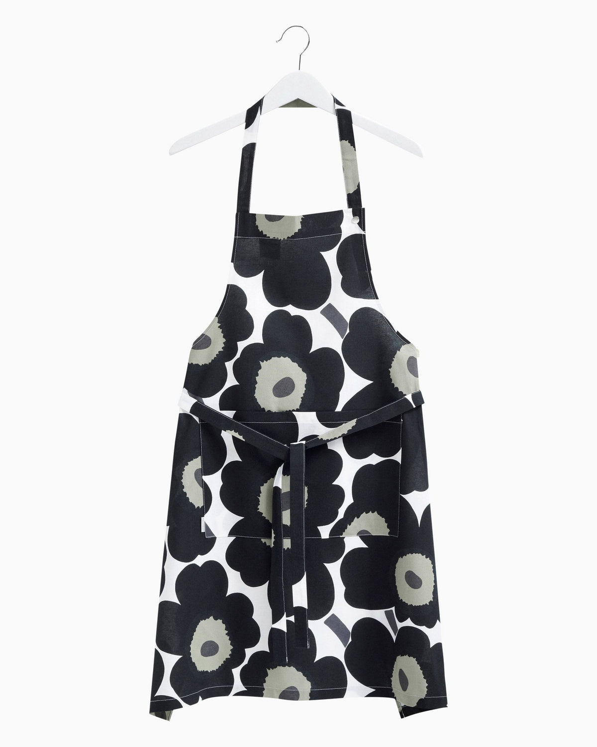 Black/White Apron D7806