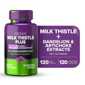 Milk Thistle Herbal Supplement 120 Vegetable Capsules P659685