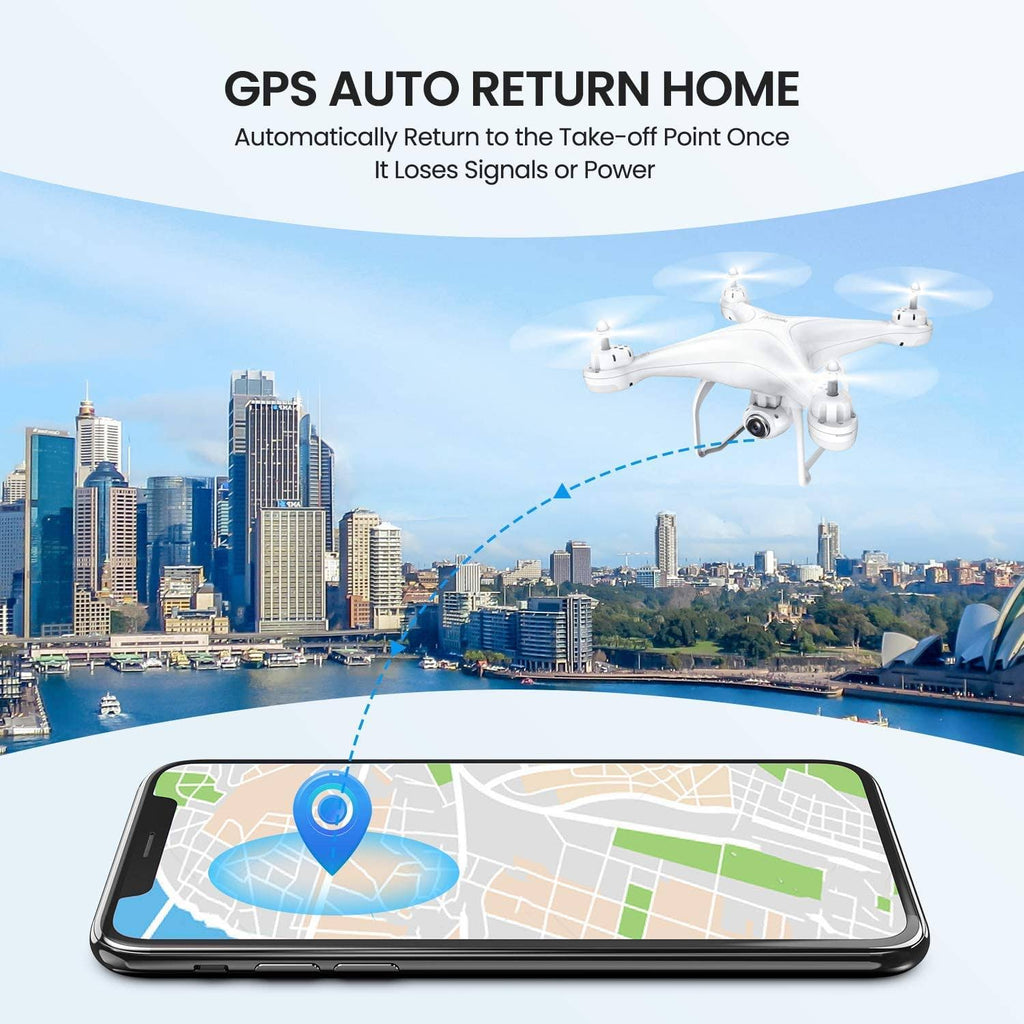 T25 GPS Drone with Camera 1080p HD WiFi I5879