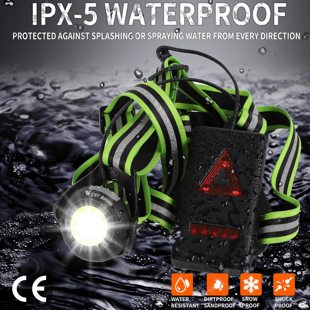 500 Lumens LED Chest Light with USB Rechargeable Q553