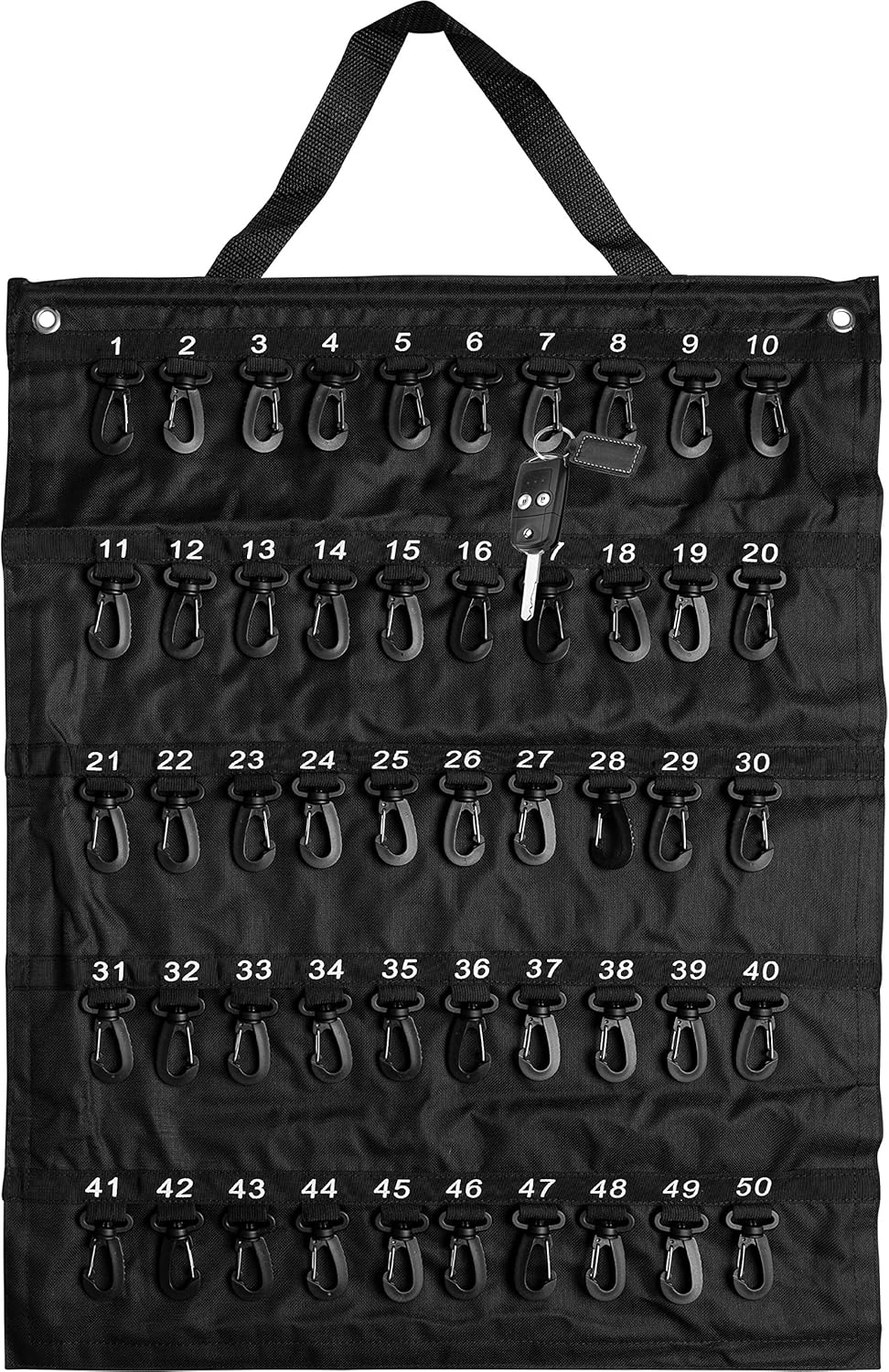 Rollable Key Case with 50 Keys Q456