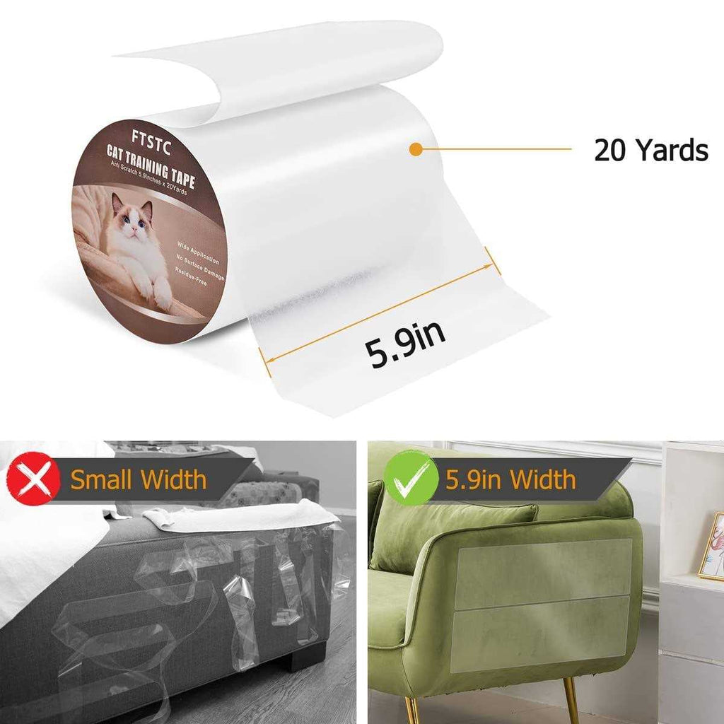 5.9in Clear Self-Adhesive Furniture Protectors H14027