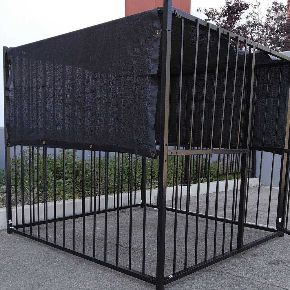 Dog Kennel Shade Cover with Grommets N334582