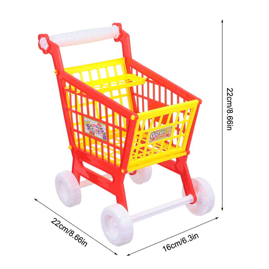 Red Kid Shopping Cart Plaything E509087