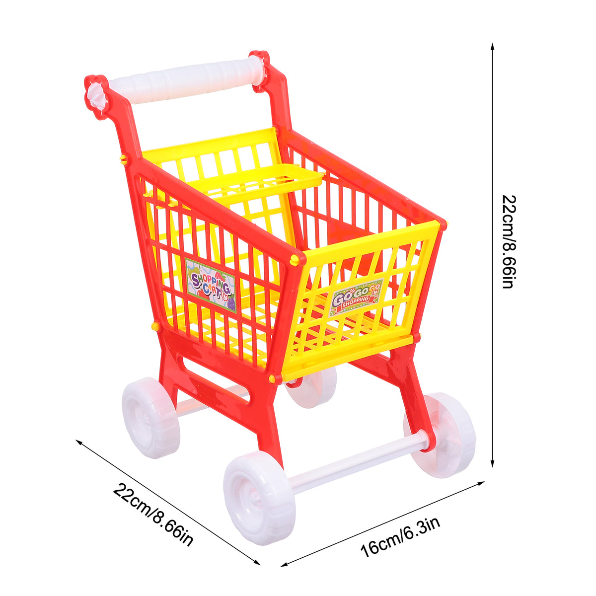 Red Kid Shopping Cart Plaything E509087