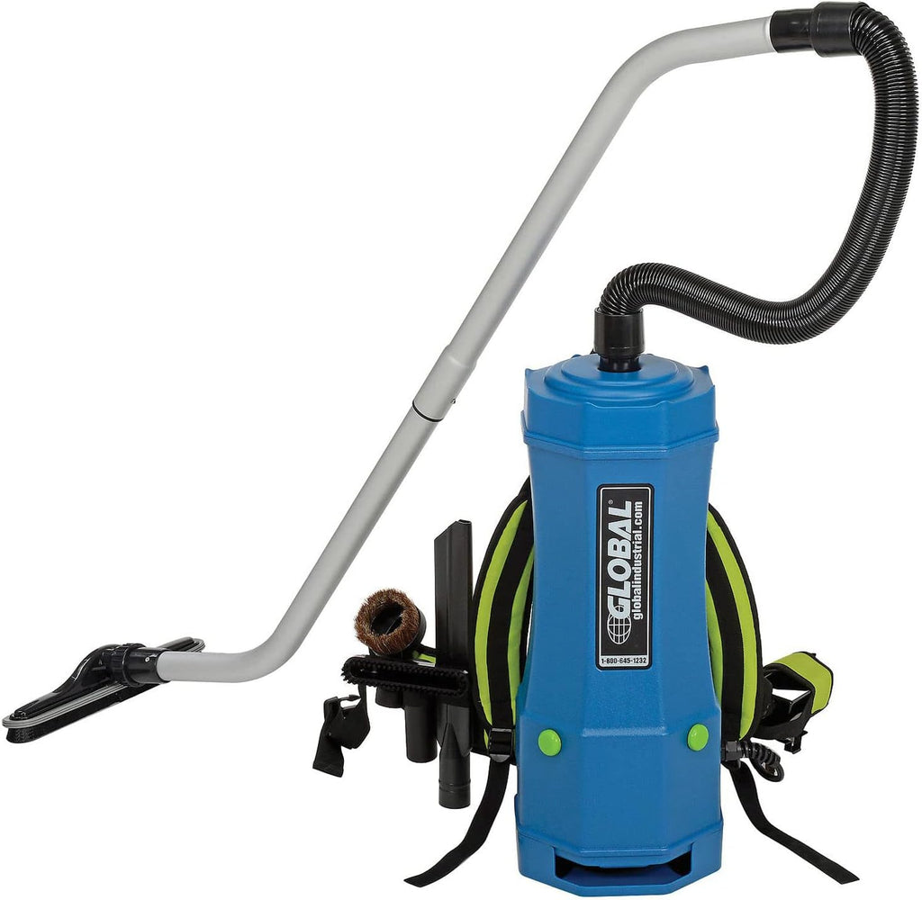HEPA Backpack Vacuum with 8-Piece Tool Kit, 6 Quart O7170