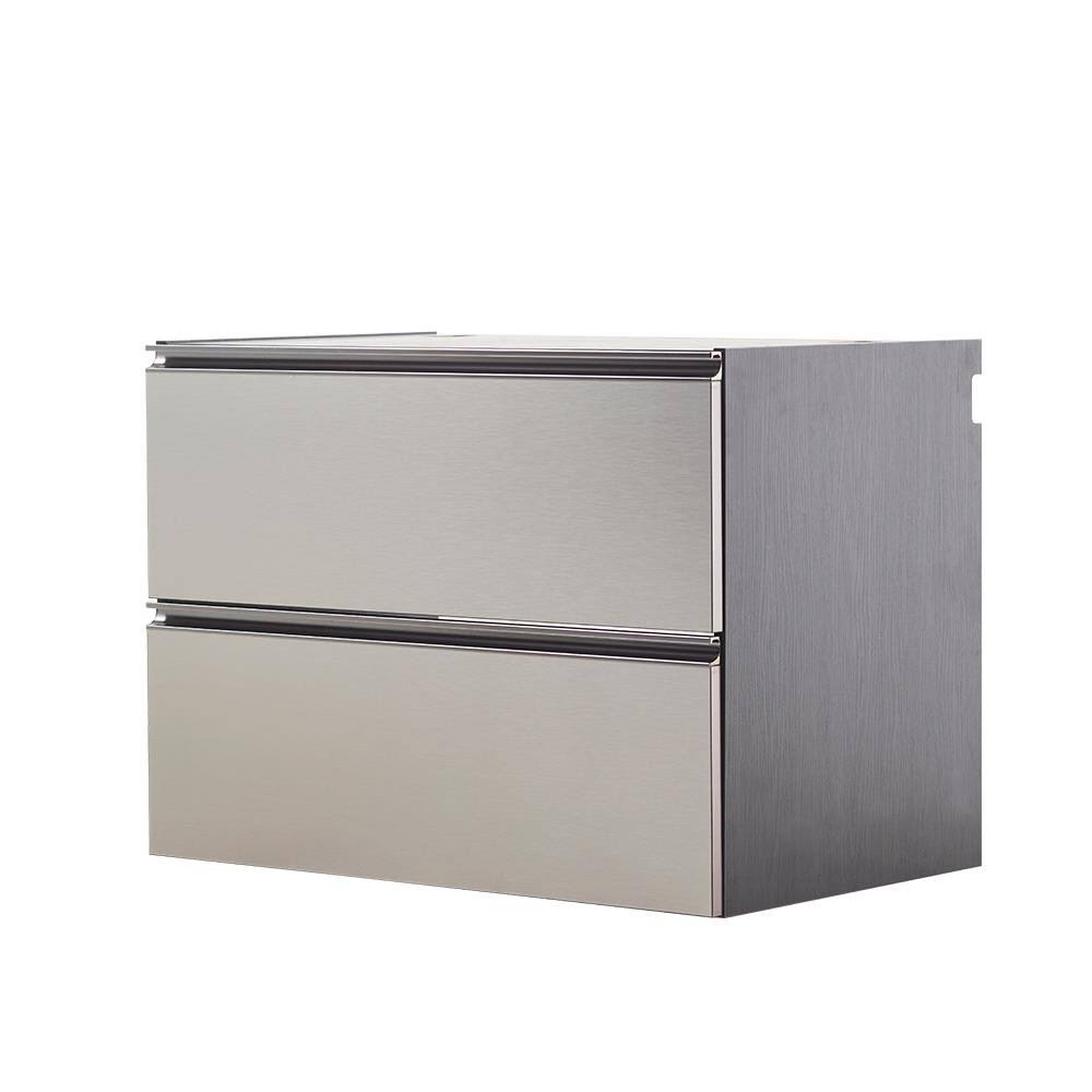Gray Composite Wood Wall-Mounted Garage Cabinet Y973265
