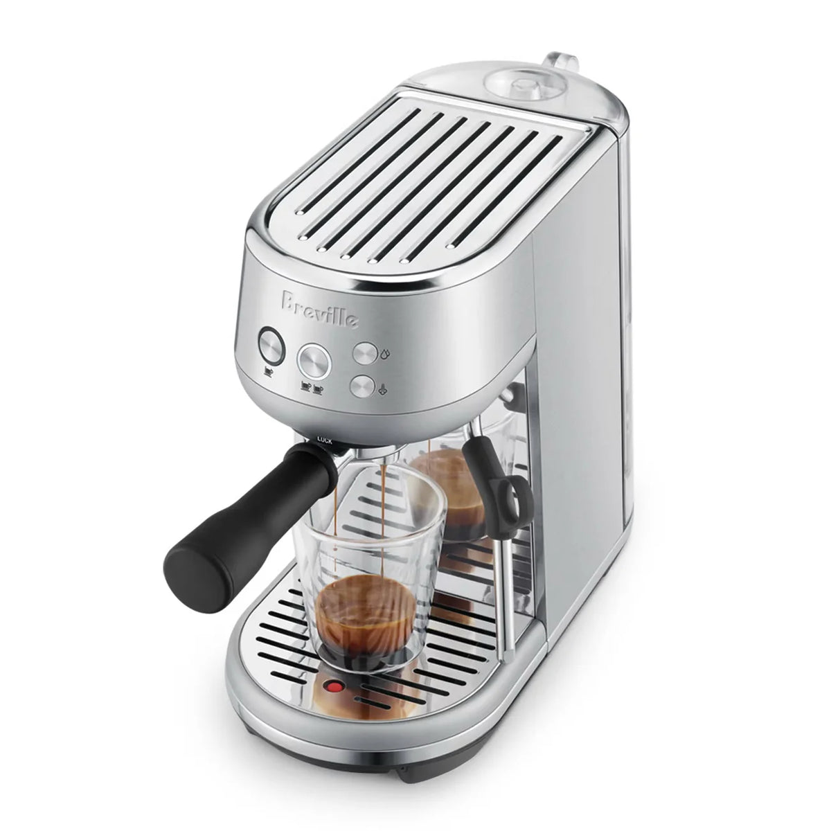 Brushed Stainless Steel Espresso Maker N938