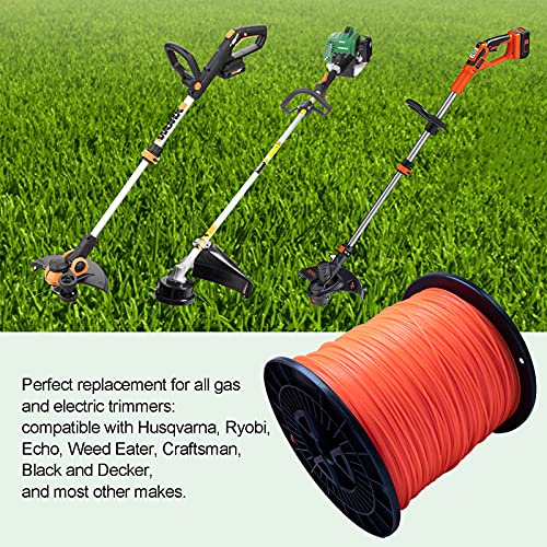 .065-Inch-by-3000-ft-5lb Round Weed Eater String Trimmer Line Q601230