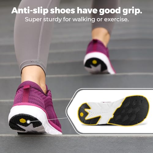 Wide Toe Box Breathable Lightweight Extra Wide Running Shoes with Cushioned W958918