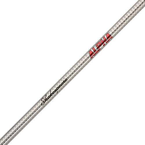 Medium 6' Low Profile Fishing Rod and Bait Cast Reel Combo (2 Piece), Black, White F953598