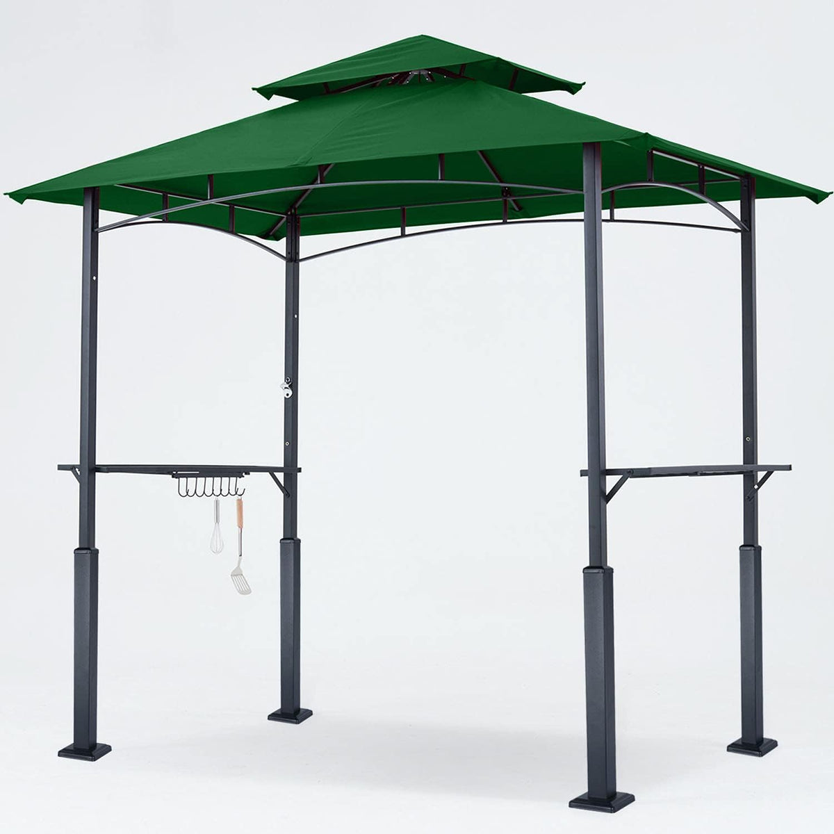 8'x 5' Grill Gazebo with LED Light L2266