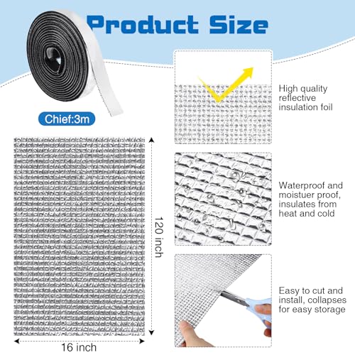 Double Reflective Foil Insulation Kit for RV I36220