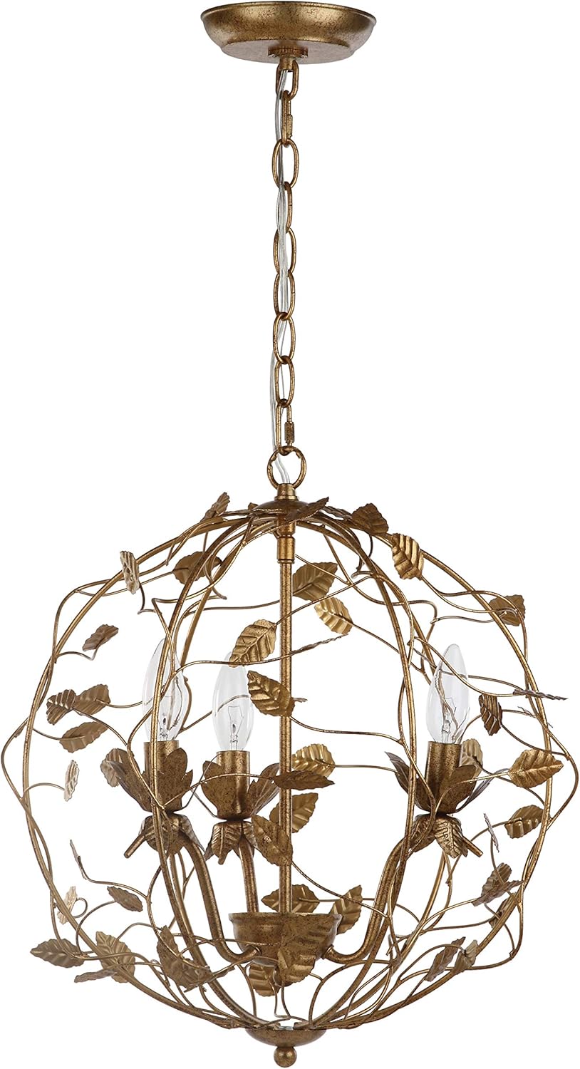 Gold Leaf Chandelier F443778