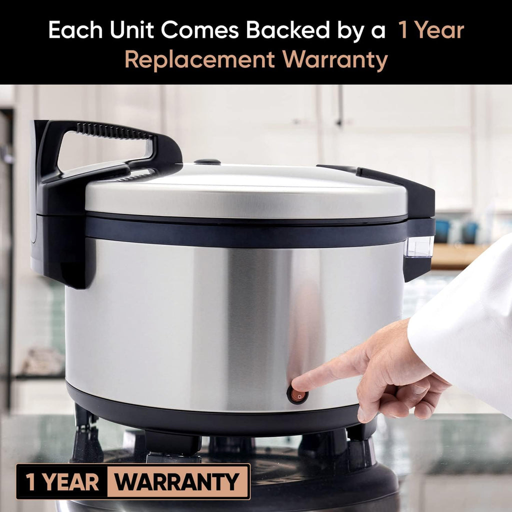 Large Capacity Stainless Steel 100 Cup Rice Warmer C145