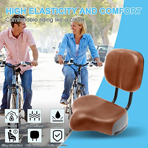 Oversized Bike Saddle with Backrest O49737