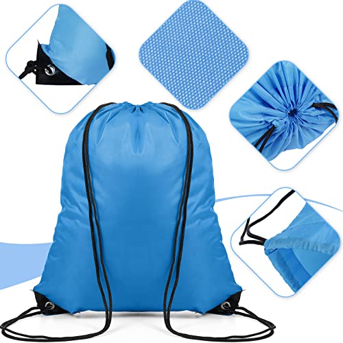 100 Pieces Polyester Drawstring Bags J249993