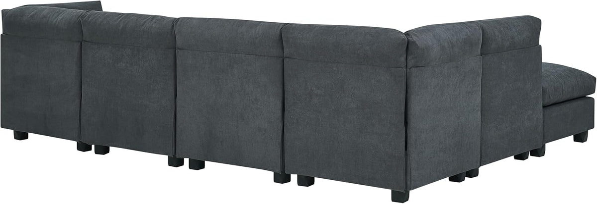 Dark Gray Modular Sectional R154