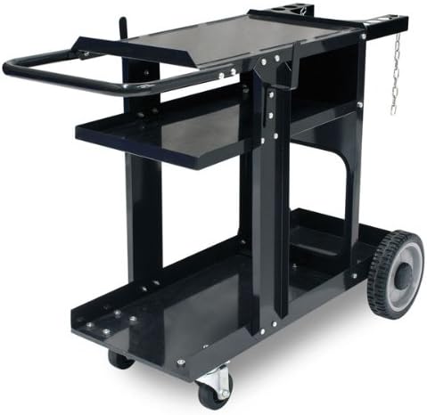 3 Shelves Welding Cart with 350 Lbs Weight Capacity S875